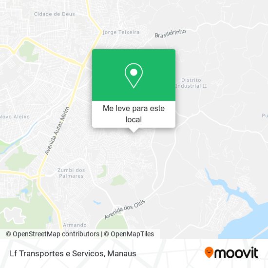 Lf Transportes e Servicos mapa