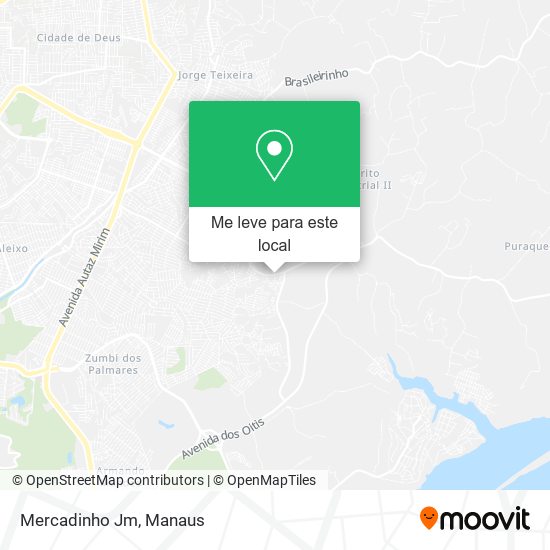 Mercadinho Jm mapa