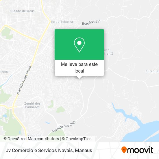 Jv Comercio e Servicos Navais mapa