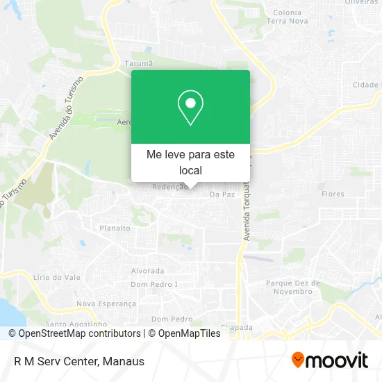 R M Serv Center mapa