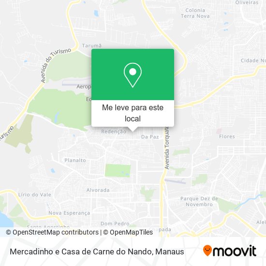 Mercadinho e Casa de Carne do Nando mapa