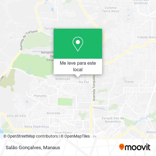 Salão Gonçalves mapa