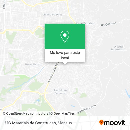 MG Materiais de Construcao mapa