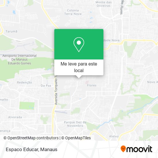Espaco Educar mapa