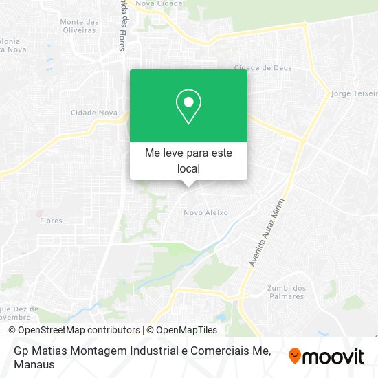 Gp Matias Montagem Industrial e Comerciais Me mapa
