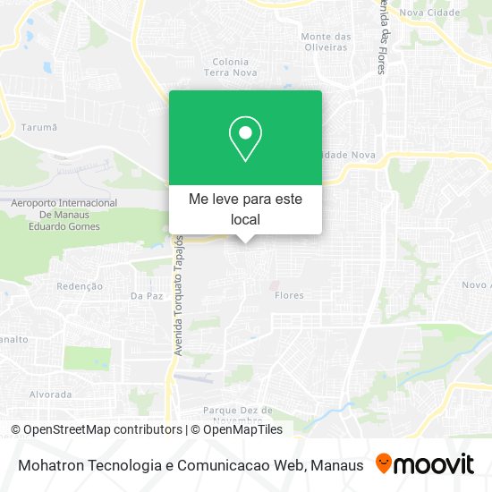 Mohatron Tecnologia e Comunicacao Web mapa