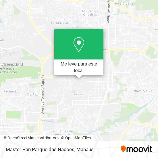 Master Pan Parque das Nacoes mapa