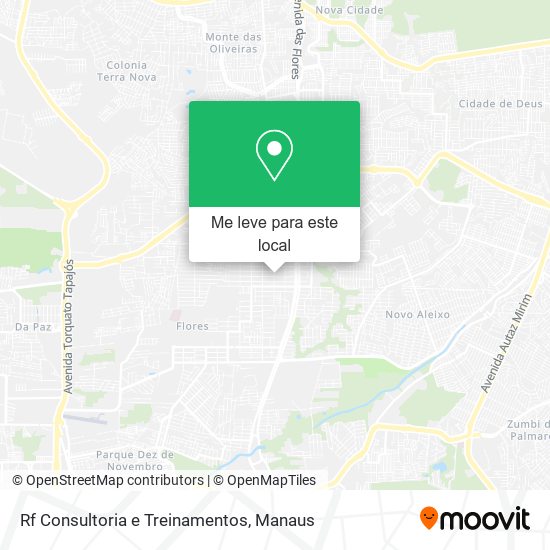 Rf Consultoria e Treinamentos mapa