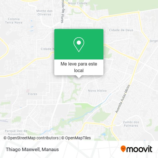 Thiago Maxwell mapa