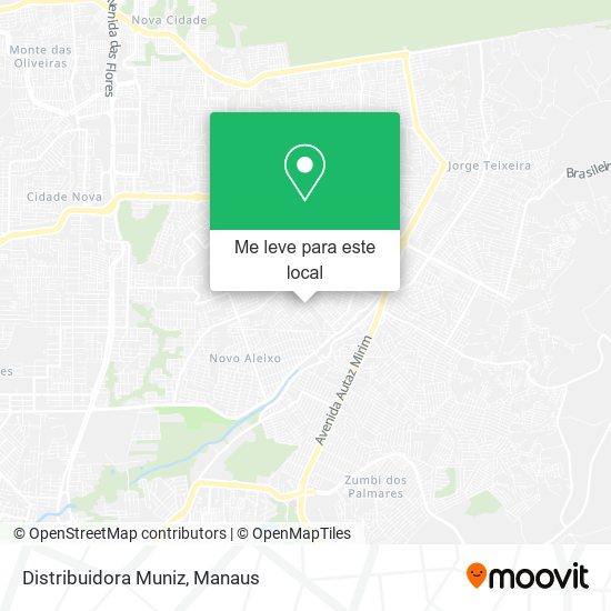 Distribuidora Muniz mapa