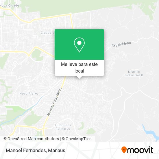 Manoel Fernandes mapa