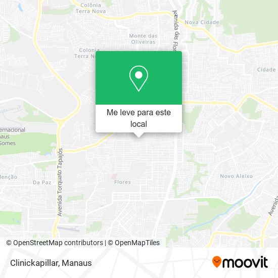 Clinickapillar mapa