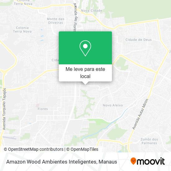 Amazon Wood Ambientes Inteligentes mapa