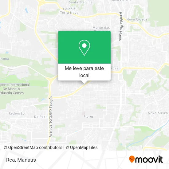 Rca mapa