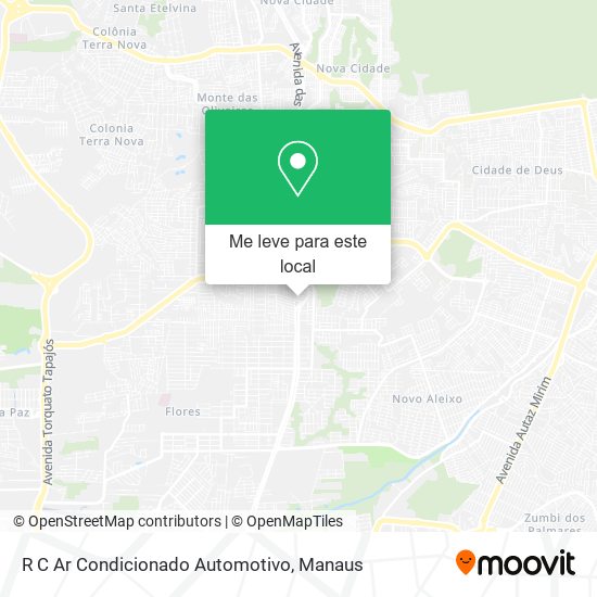 R C Ar Condicionado Automotivo mapa