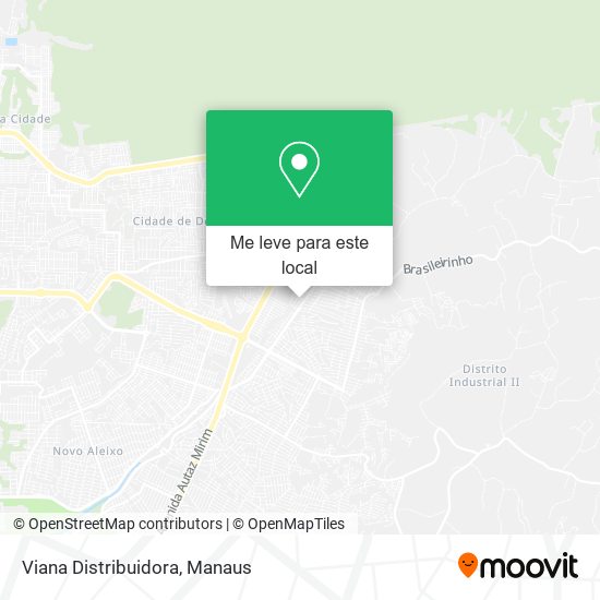 Viana Distribuidora mapa