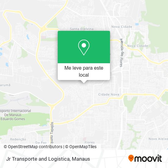 Jr Transporte and Logistica mapa