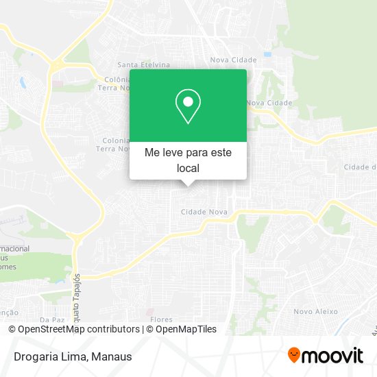 Drogaria Lima mapa