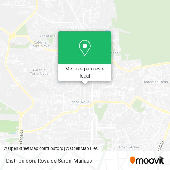 Distribuidora Rosa de Saron mapa