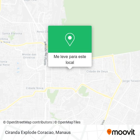 Ciranda Explode Coracao mapa