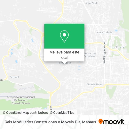 Reis Modulados Construcoes e Moveis Pla mapa
