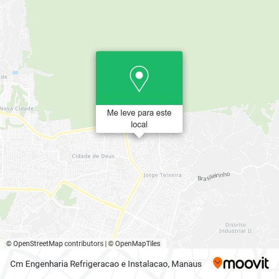 Cm Engenharia Refrigeracao e Instalacao mapa
