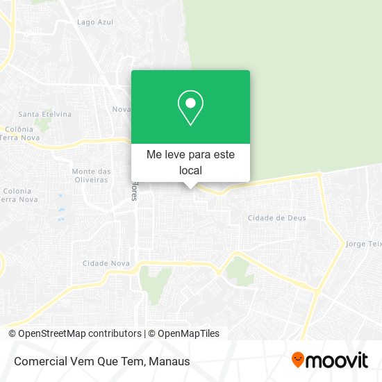 Comercial Vem Que Tem mapa