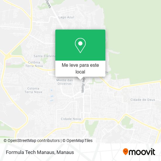Formula Tech Manaus mapa
