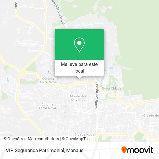 VIP Seguranca Patrimonial mapa