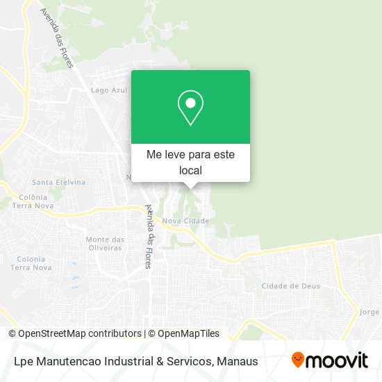 Lpe Manutencao Industrial & Servicos mapa