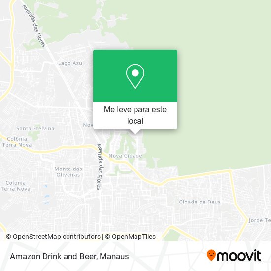 Amazon Drink and Beer mapa