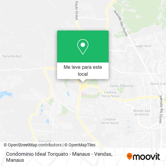 Condomínio Ideal Torquato - Manaus - Vendas mapa