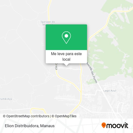 Elion Distribuidora mapa