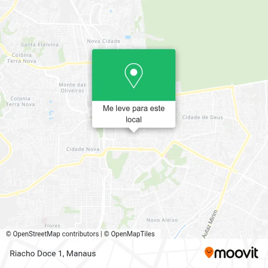Riacho Doce 1 mapa