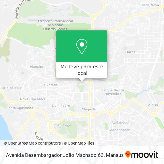 Avenida Desembargador João Machado 63 mapa