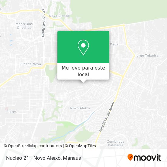 Nucleo 21 - Novo Aleixo mapa