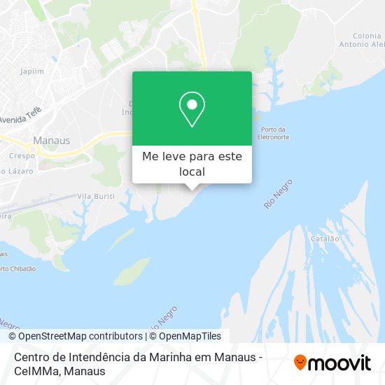 Centro de Intendência da Marinha em Manaus - CeIMMa mapa