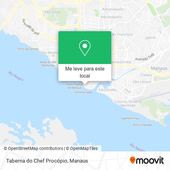 Taberna do Chef Procópio mapa
