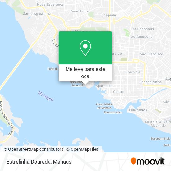 Estrelinha Dourada mapa