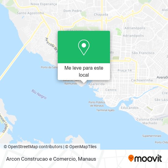 Arcon Construcao e Comercio mapa