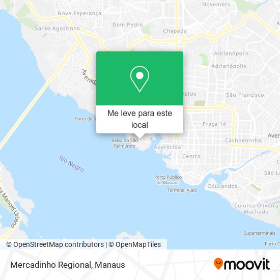 Mercadinho Regional mapa