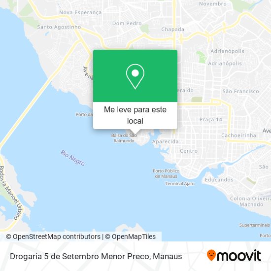 Drogaria 5 de Setembro Menor Preco mapa