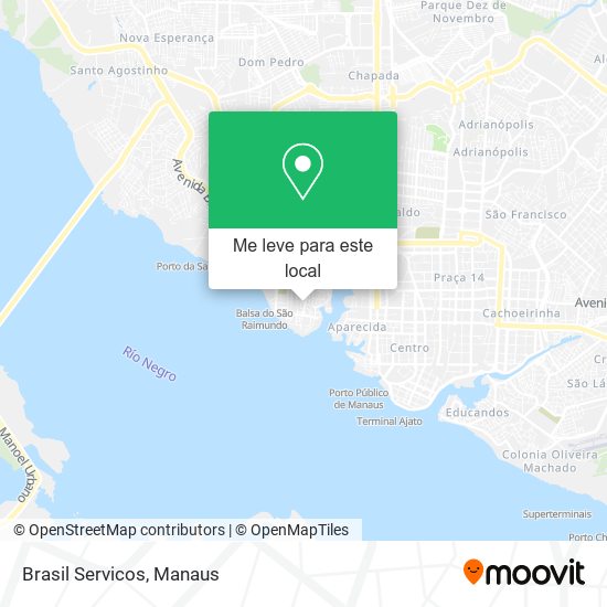 Brasil Servicos mapa