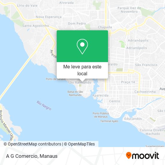A G Comercio mapa