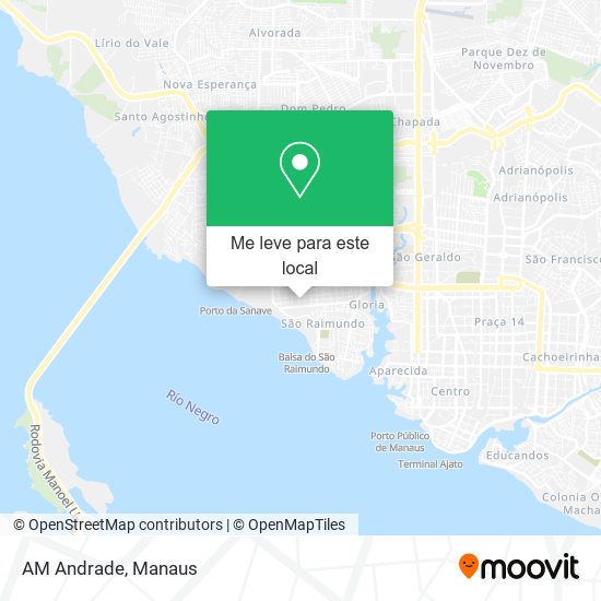 AM Andrade mapa