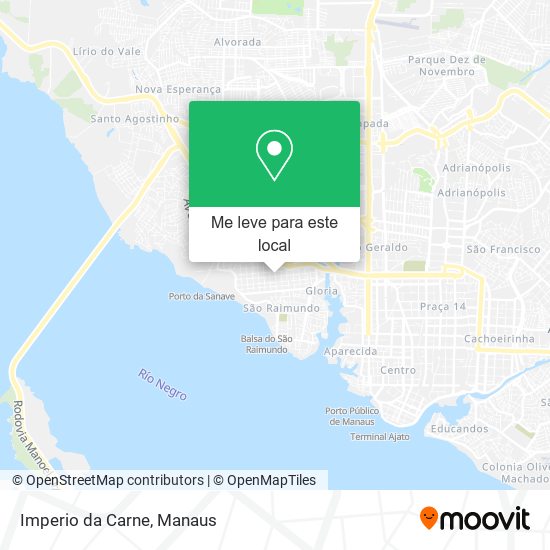 Imperio da Carne mapa