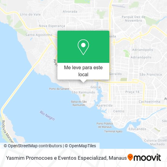 Yasmim Promocoes e Eventos Especializad mapa