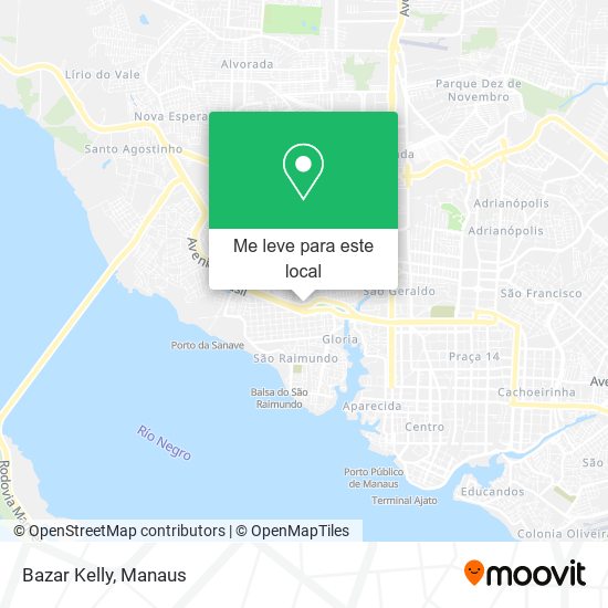 Bazar Kelly mapa