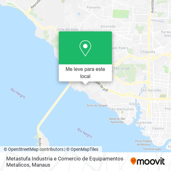Metastufa Industria e Comercio de Equipamentos Metalicos mapa