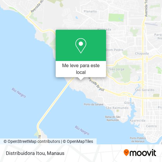 Distribuidora Itou mapa
